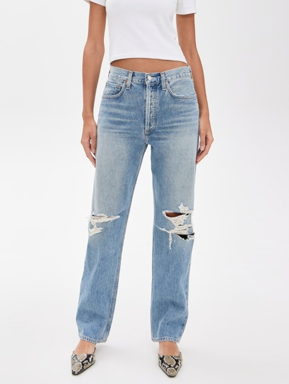 AGOLDE Kelly Jeans in Backdrop 27